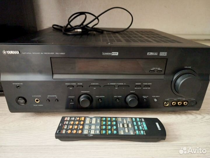 Ресивер yamaha rx v657