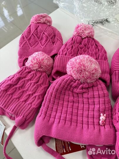 Шапка зимняя для девочки