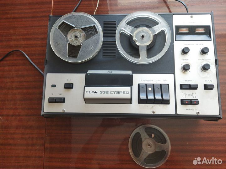 Катушечный магнитофон elfa-332