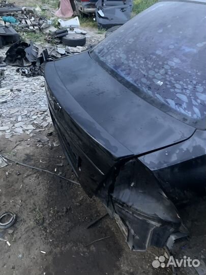 Chevrolet aveo т250 крышка багажника черная завод