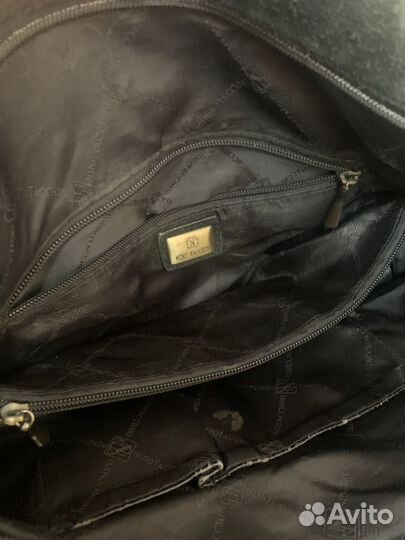 Сумка замша с норкой