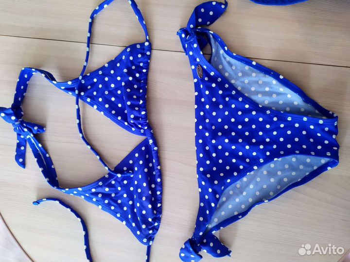 Купальник для девочки тройка с шортиками