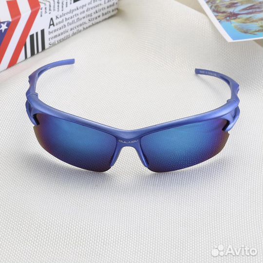 Очки велосипедные новые жёлтые, бесцветные, тёмные