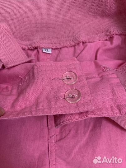 Шорты для беременных xl (48-50) лён-хлопок