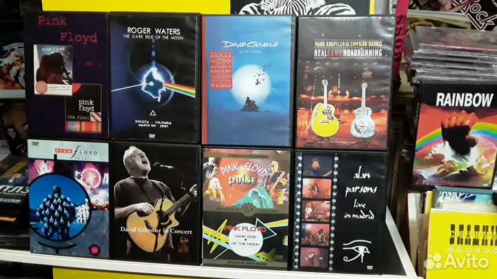 Blu-ray и DVD диски с муз. концертами