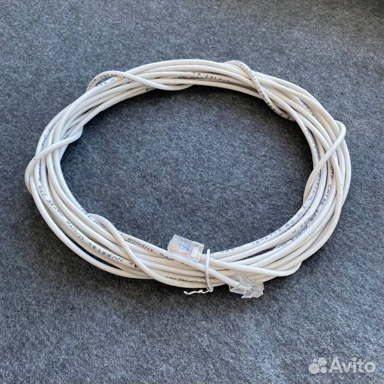 Интернет кабель Ethernet 4 жилы 100 мб с 9 м
