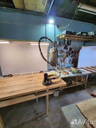 Изготовление подоконника из дуба