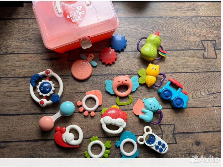 Грызунки и погремушки детские