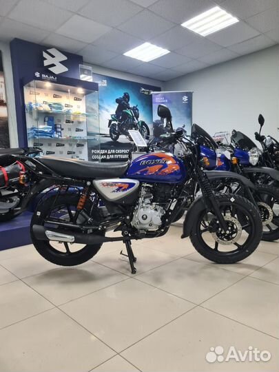 Мотоцикл Bajaj Boxer 150x синий