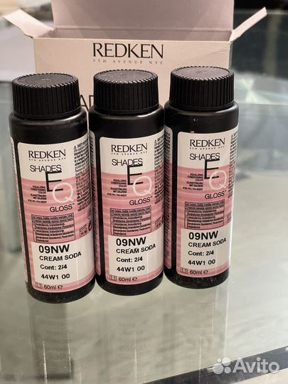 Redken shades eq 09 NW краска для волос