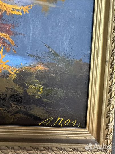 Картина маслом на холсте пейзаж