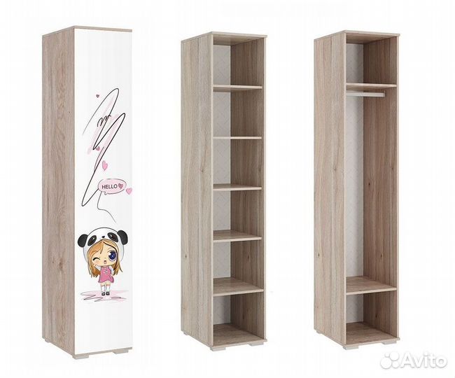 Шкаф однодверный Панда 01.01 новый