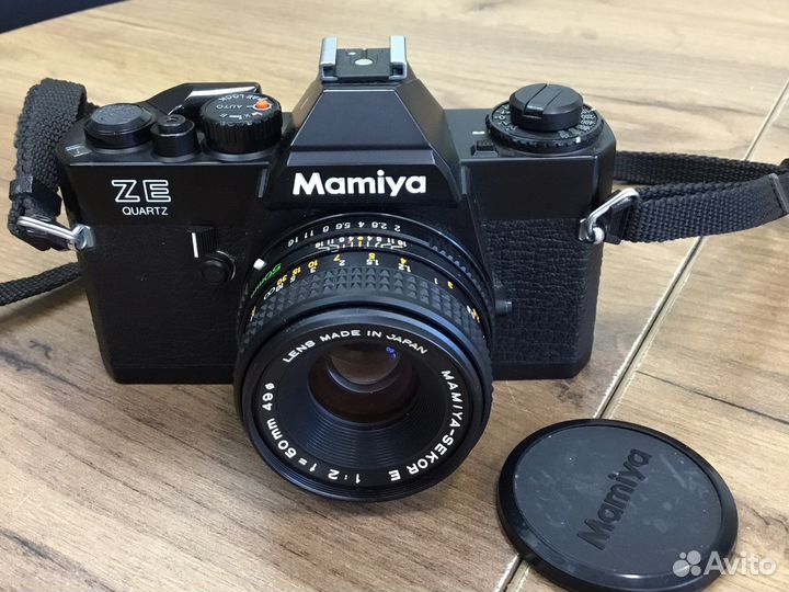 Mamiya ZE Quartz + Mamiya-Sekor E 1:2/50mm