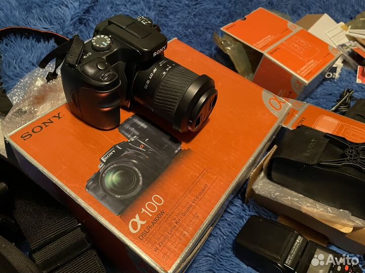 Фотоаппарат Sony Alpha dslr-A100W