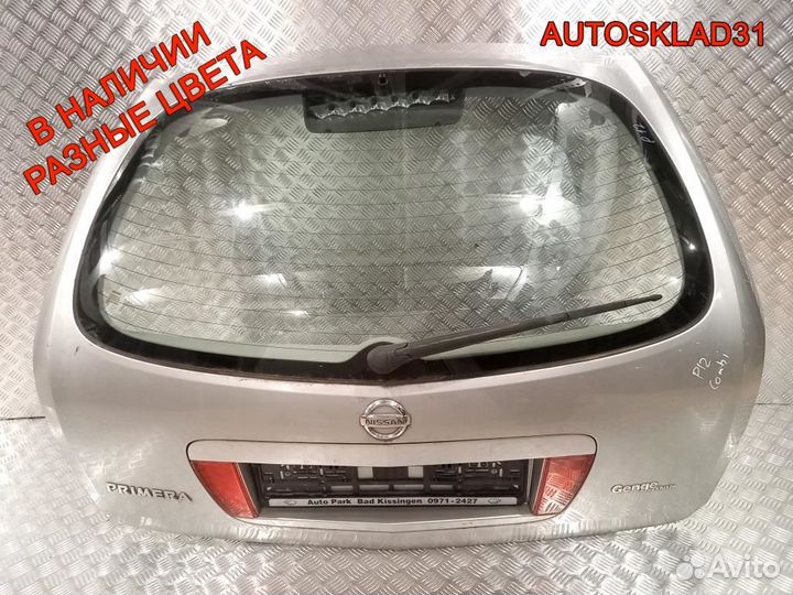 Дверь багажника Nissan Primera P12E Универсал