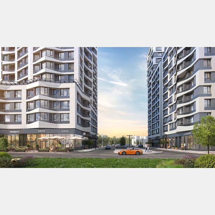 2-к. квартира, 73,3 м², 24/27 эт.