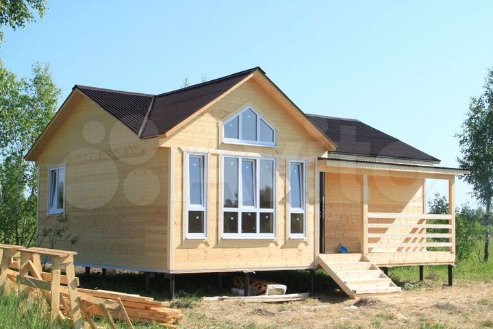 Дом 87 м² на участке 9 сот.