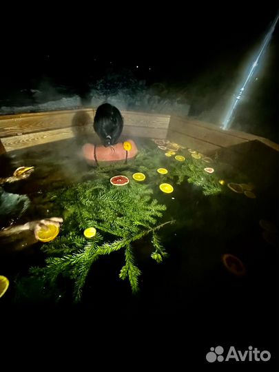 Баня бочка, чан на колесах, сертификат, подарок