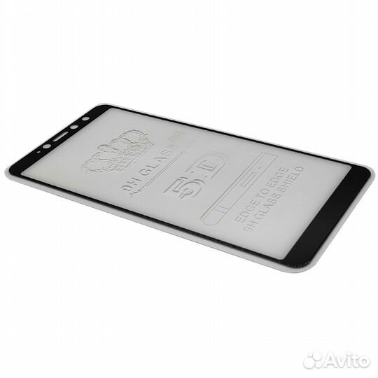 Стекло для Xiaomi Redmi S2 5D (черный)