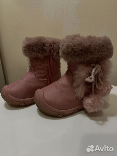 Зимняя обувь для девочки 22 размер
