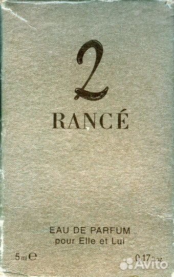 Духи Rance