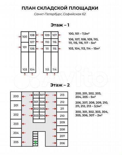 Кладовка на Софийской, 7.5 м²