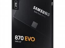Твердотельный накопитель Samsung SSD 870 EVO, 2000
