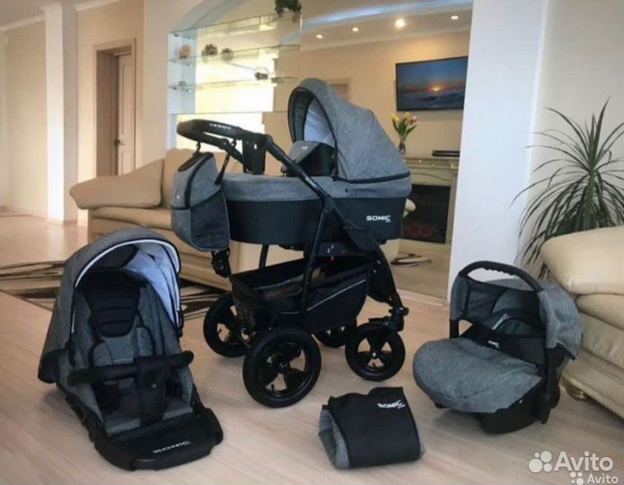 Коляска Verdi sonic plus 3 в 1