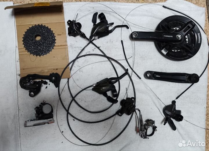 Группсет 3x8 shimano