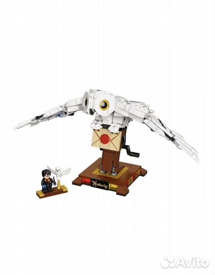 Конструктор Гарри Поттер сова Букля 630 деталей