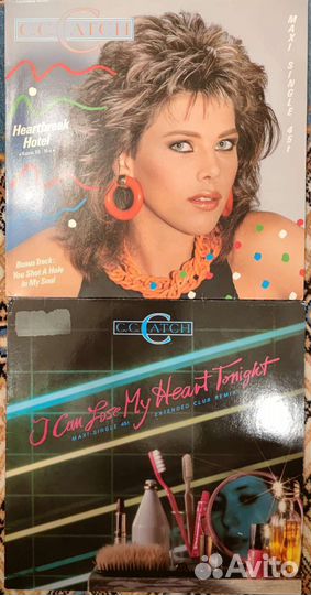 C.C.Catch 1986 - 2 оригинальных макси-сингла Hansa