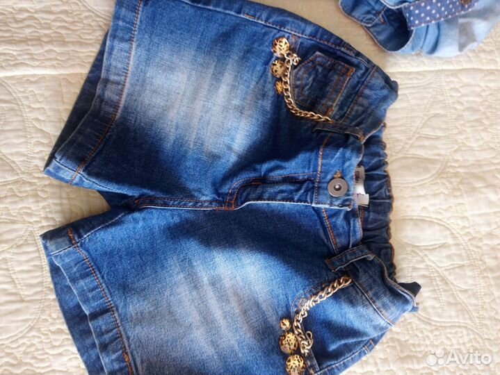 Джинсовая рубашка