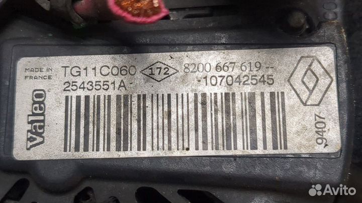 Генератор Renault Megane 2