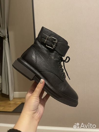 Ботильоны /сапоги натуральная кожа