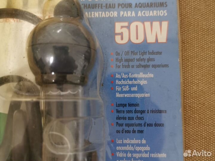 Аквариумные нагреватель Elite 50w