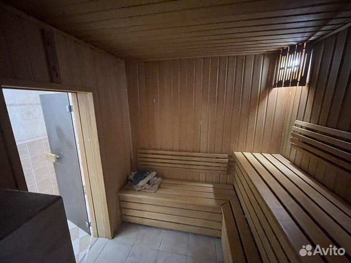 Баня сауна с бассейном