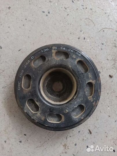 Шкив коленвала VW VAG 1.2 cjz cjza cjzb cyv cyva