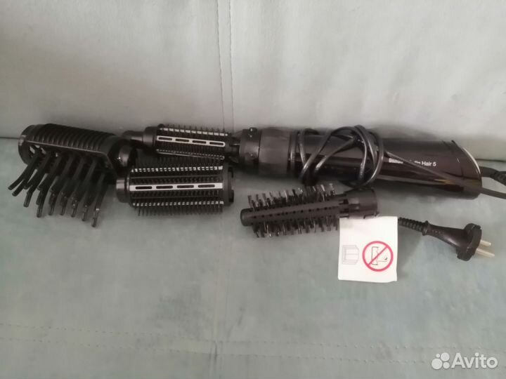 Фен щетка braun