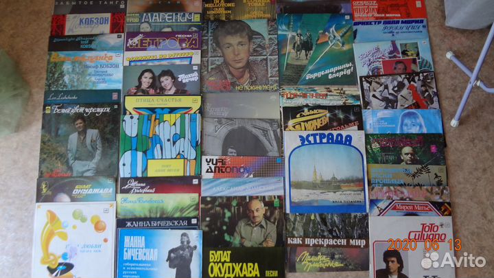 Советские песни, романсы на пластинках