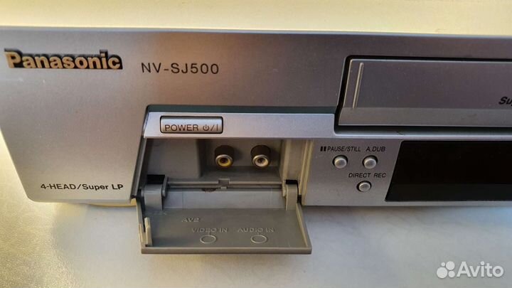 Видеомагнитофон panasonic nv-sj500
