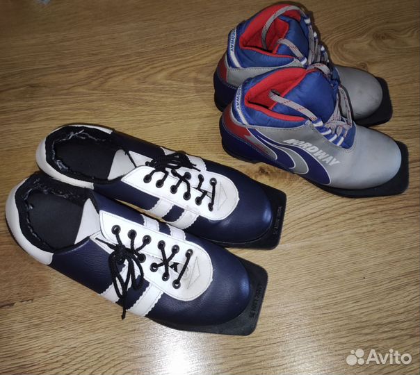 Лыжные ботинки 34 р-р и 41 р-р