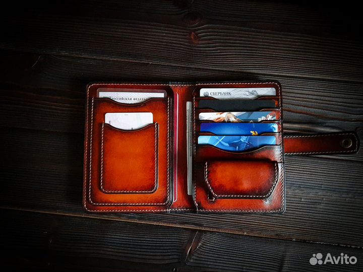 Портмоне Travel авторской работы