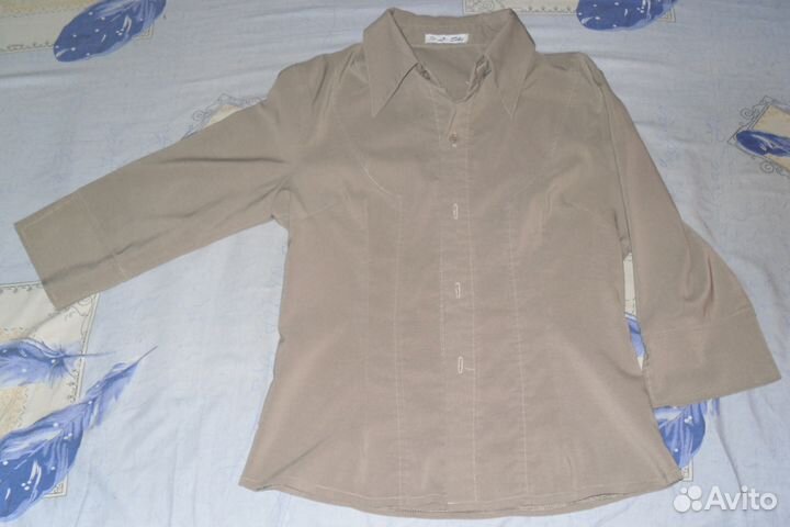 Рубашка серая