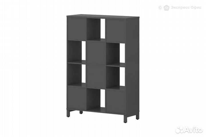 Стеллаж-перегородка односторонний четырёхъярусный Style Project SN.NS-431