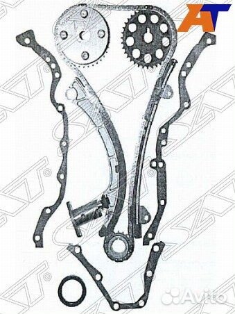Комплект замены цепи грм toyota avensis
