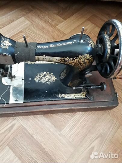 Швейная машинка Singer ретро антиквариат
