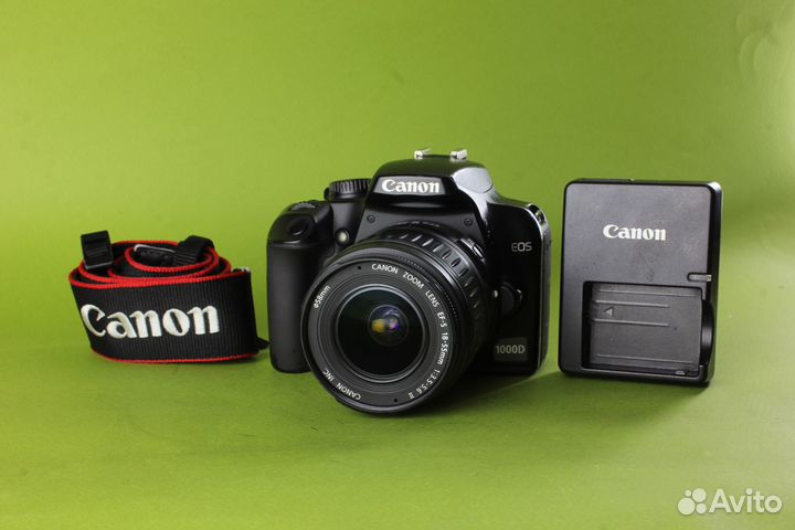Canon 1000d + допы (пробег: 22778) (id 588095)
