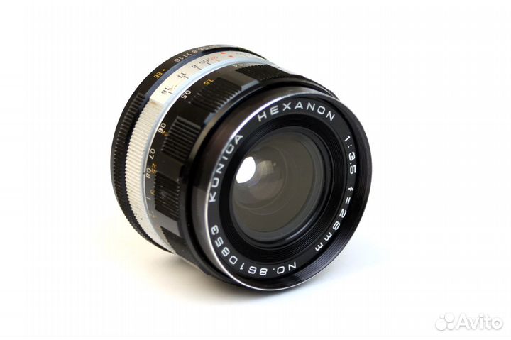Konica Hexanon 28mm f3.5
