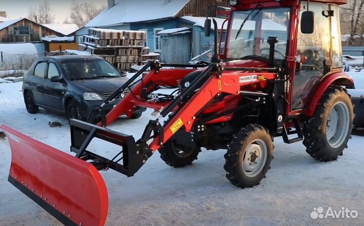 Отвал на фронтальный погрузчик Снеговик ок2000