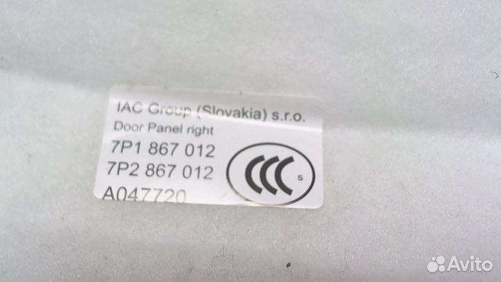 Дверная карта Volkswagen Touareg, 2013